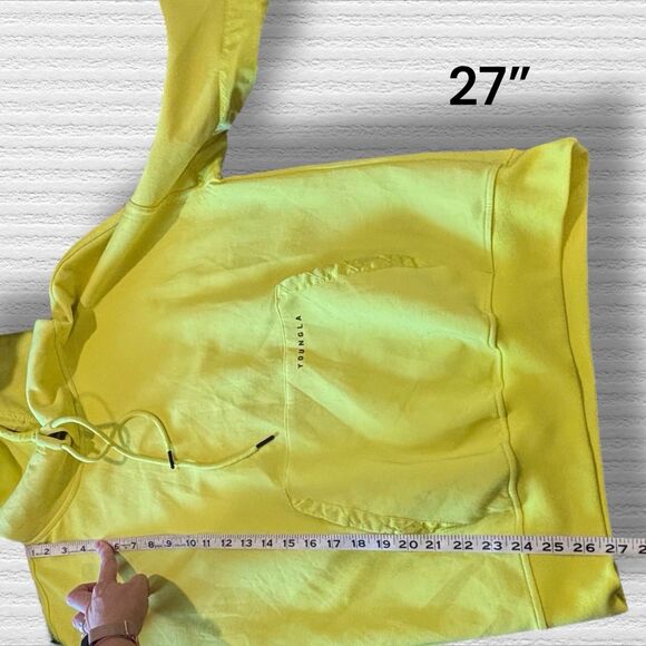 YoungLA Yellow And Black Hoodie Size Small Model 521 - Picture 7 of 9